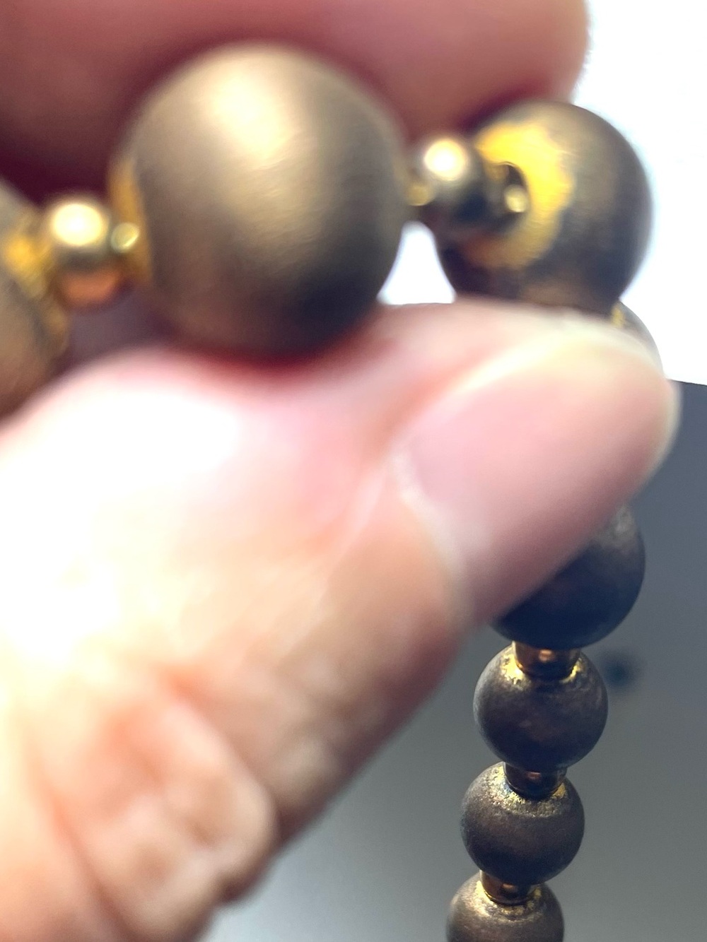 Vintage Metal Necklace - Picture 4 of 4